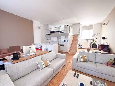 ixelles : superbe studio meublé type loft avec mezzanine