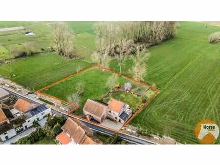 gooik - woning met schuur en weide op adembenemende locatie