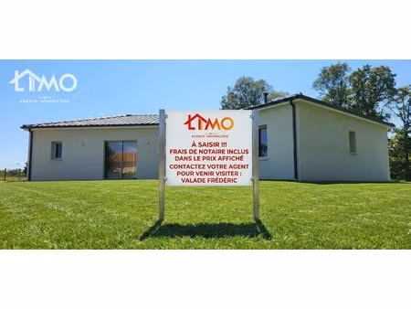 maison neuve de plain-pied 110 m² aux normes pmr sur une parcelle de 1772 m²