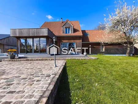 vente maison 6 pièces 201 m² à echinghen (62360)  749 900 €
