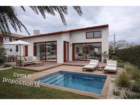 vente maison 7 pièces 102 m² à guethary (64210)  735 000 €