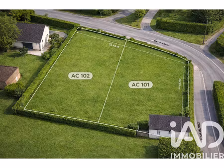 vente terrain 1362 m² auger-saint-vincent (60800)