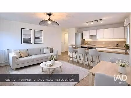 vente appartement 2 pièces 52 m² clermont-ferrand (63100)