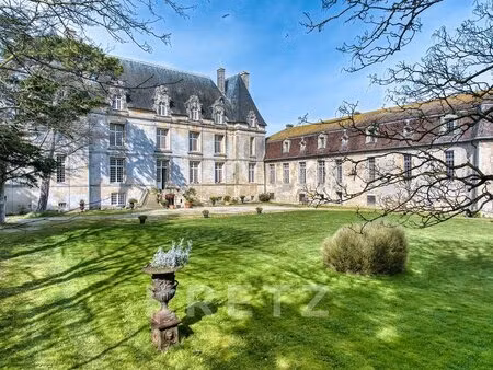 château du xviie imh parc de 1.16ha - côte de nacre - plage à pi