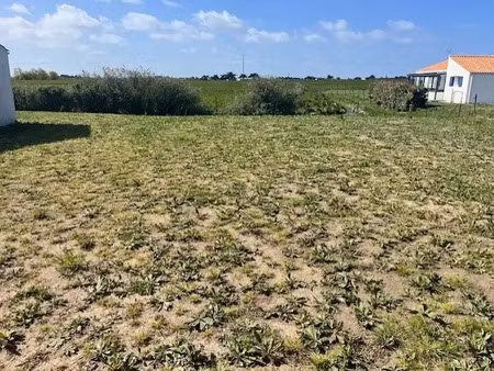 vente terrain à bouin (85230) : à vendre / 792m² bouin