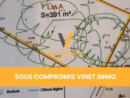 vente terrain à montbert (44140) : à vendre / 390m² montbert