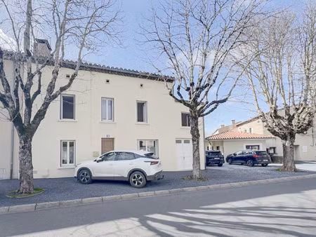 en vente à labruguière (81) : maison de ville avec jardin