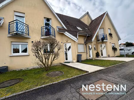 appartement type maison bi-famille de 78m² - triplex - betschdorf - 2 chambres - terrasse 