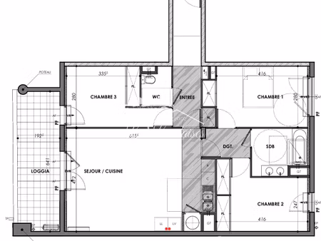 vente appartement 4 pièces 84.59 m² à la londe-les-maures (83250)  550 000 €