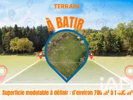 vente terrain 700 m² saint-brice (77160)