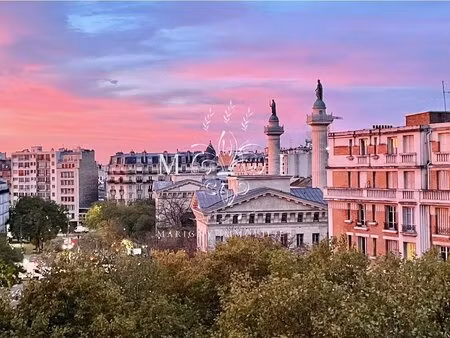 superbe 4 pieces baigne de lumiere avec parking - proximite immediate de nation