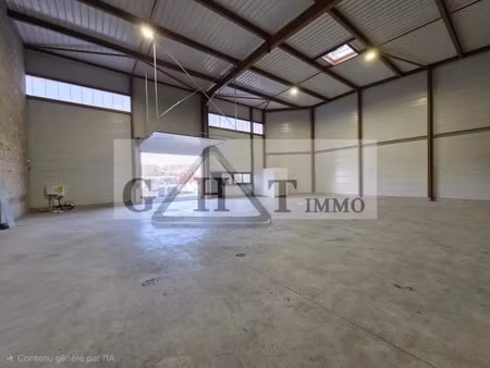 location entrepôt 302 m²