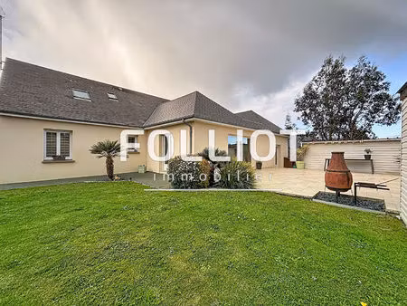 maison de grand standing à vendre à anctoville sur boscq - 9 pièces  230 m²