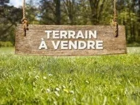 terrain constructible à vendre