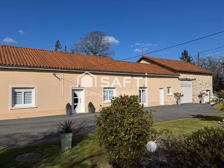 vente maison 5 pièces 132 m² saint-bazile (87150)