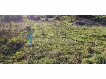 vente terrain 1502 m² à laval-pradel (30110)  69 000 €