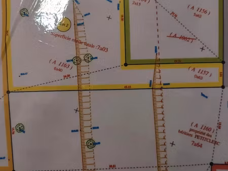 vente terrain 818 m² à etouvans (25260)  65 000 €