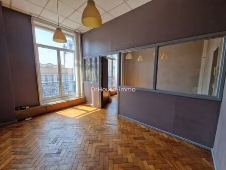 roubaix 128 m2 bureau à louer très lumineux