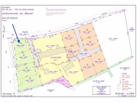 vente terrain 458 m² à plurien (22240)  115 560 €