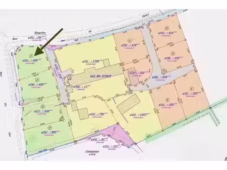 vente terrain 469 m² à plurien (22240)  144 450 €
