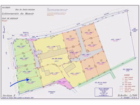 vente terrain 682 m² à plurien (22240)  139 100 €