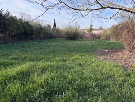 vente terrain 750 m² à gardanne (13120)  270 000 €