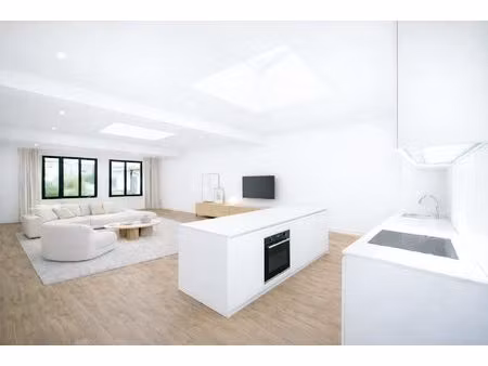 véritable loft urbain de 155m² - calme absolu et lumière zén