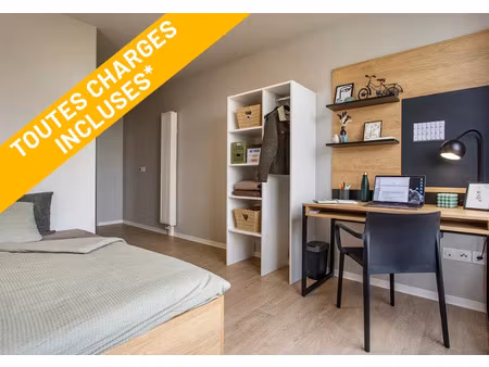 location meublée appartement 1 pièce 17.4 m² à loos (59120)  525 €