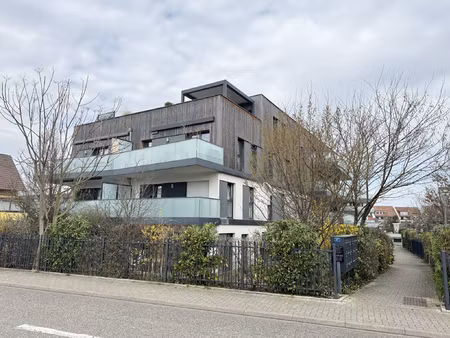 souffelweyersheim - superbe 2 pièces 53m2 - terrasse 21m2 -