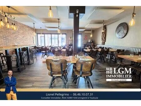 saint-lys  centre-ville  fond de commerce restauration