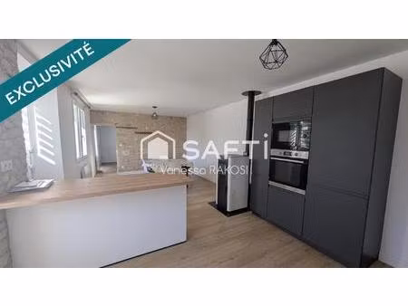 maison rénovée 130m²  4 chambres  atelier et jardin