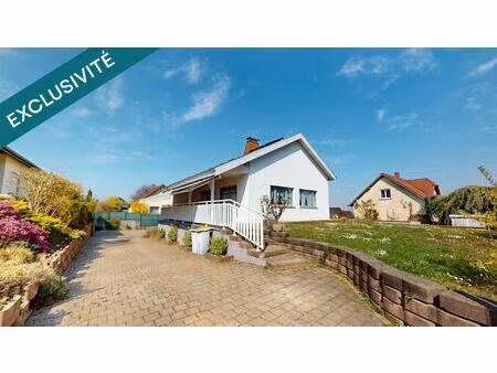 rare à morschwiller-le-bas : maison de plain-pied avec jardin et sous-sol