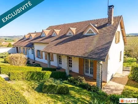 propriété rare sur coulanges la vineuse : grande maison avec piscine avec plusieurs invest