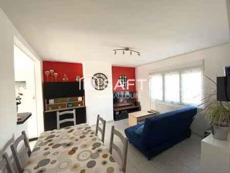 appartement meublé 2 chambres proche gare