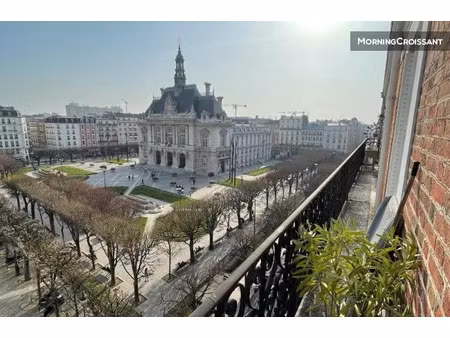 location meublée appartement 3 pièces 55 m² à levallois-perret (92300)  2 700 €