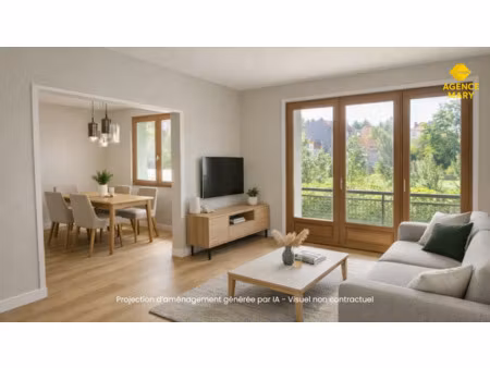 appartement t3 74m2 - cusset secteur darcin - a rénover