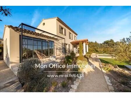 référence : 6433-anc. - bastide moderne à pied de lourmarin