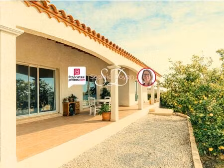 maison 4 faces t 5 et appartement t2 indépendant - villelongue dels monts - 191 m²