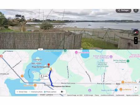 vente terrain à belz (56550) : à vendre / belz