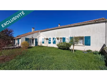 vente maison 5 pièces 120 m² bouillé-courdault (85420)