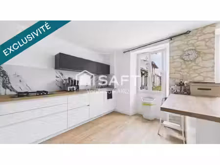 maison rénovée 130m²  4 chambres  atelier et jardin