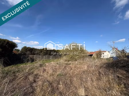 vente terrain 400 m² saint-jure (57420)