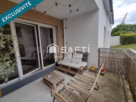vente appartement 3 pièces 68 m² nantes (44300)