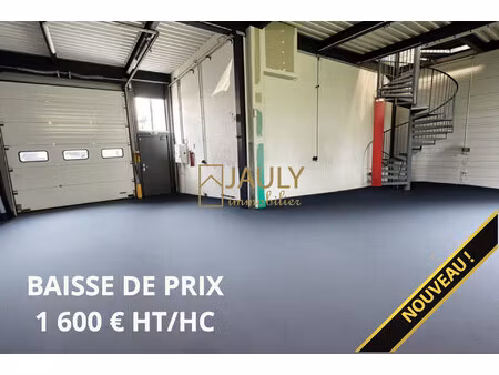 local d'activité 180 m² - 1600€ ht/hc