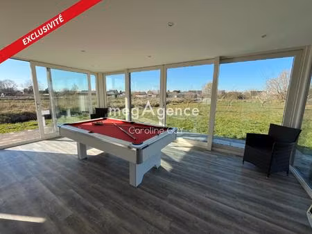maison 170 m2 + hangar 500 m2 sur terrain 8500 m2