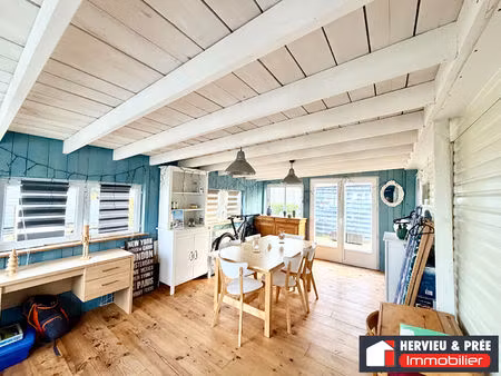 mobil home 4 saisons 800 mètres plage hermanville sur mer 4 pièce(s) 58 m2