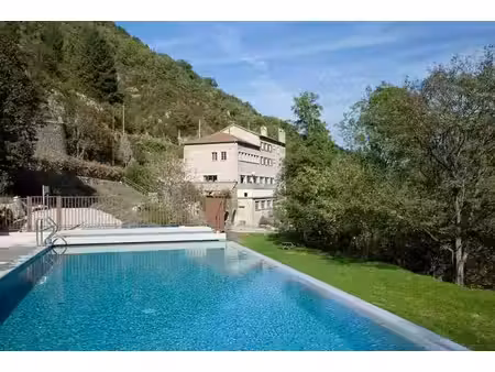 ardèche - ancien moulinage dans la vallée de l'auzène - 6 logements - une grande salle 232