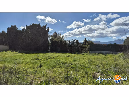 achat terrain 548m² elne 66200