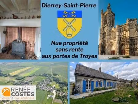 viager occupé - f65-h68 ans - troyes (10000)