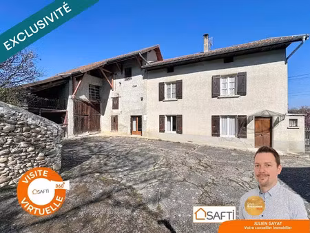 vente maison 4 pièces 91 m² à bizonnes (38690)  175 000 €